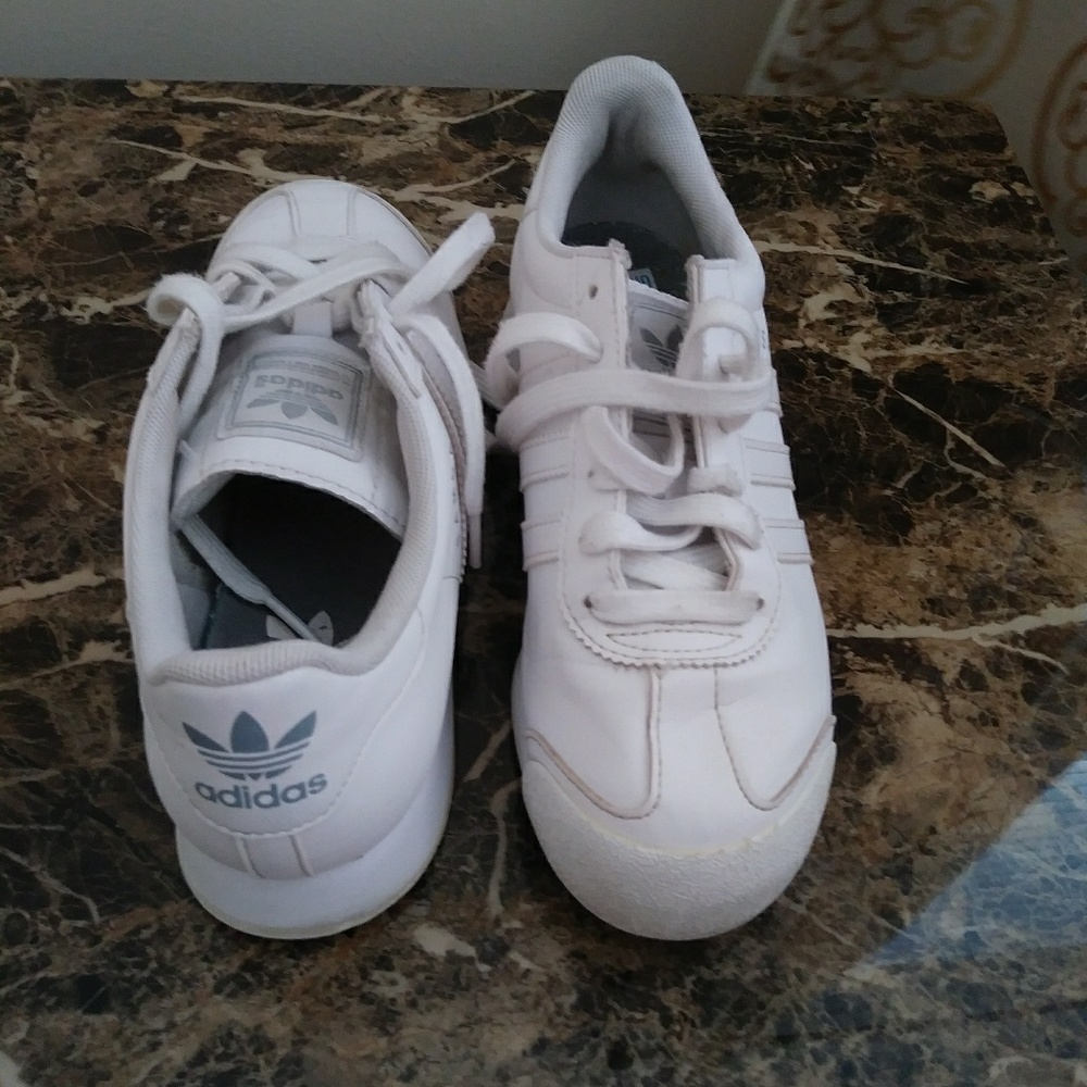White sneakers